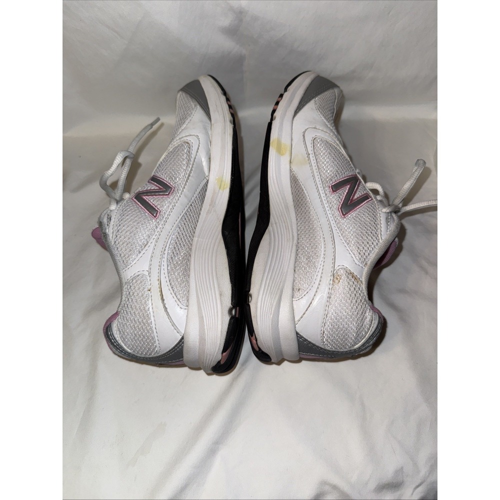 New Balance Womens Running Shoes 496 Size 9 White Pink WW496WP Running Shoes - Picture 7 of 8
